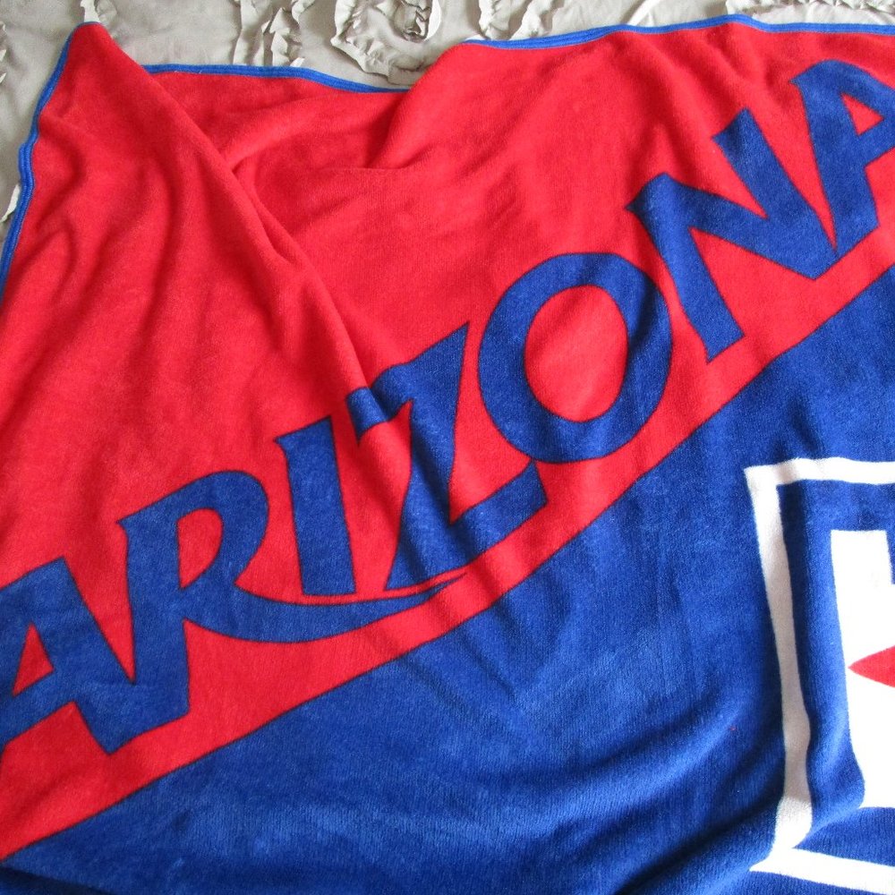 lightweight logo throw blanket
